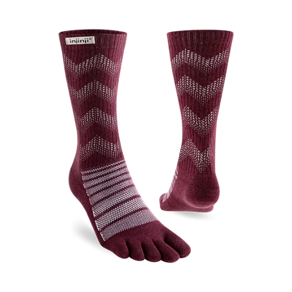 Outdoor Wool Crew Garnet