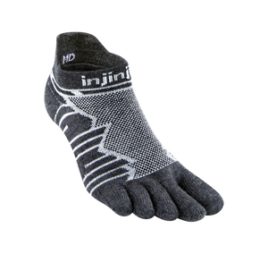 Ultra Run Wool No-show Grey
